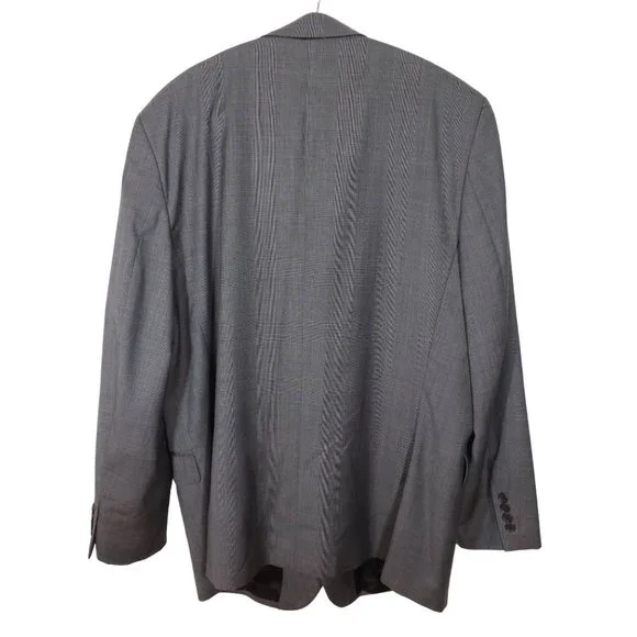 ERMENEGLIDO ZEGNA Wool Traveler Cloth Two Button Blazer Saks Fifth Avenue 46R - Picture 5 of 12